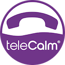 teleCalm Inc. logo