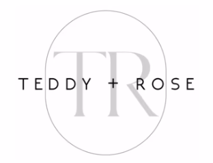 Teddy + Rose logo